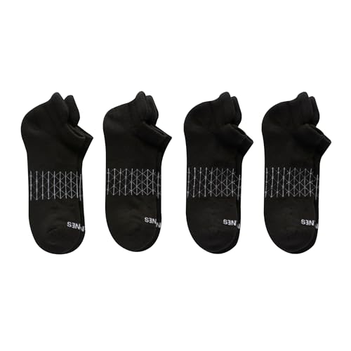 Hanes Men's Absolute Active Cushioned Heel Shield, Moisture Wicking Socks, Seamless Toe, 4-Pack2