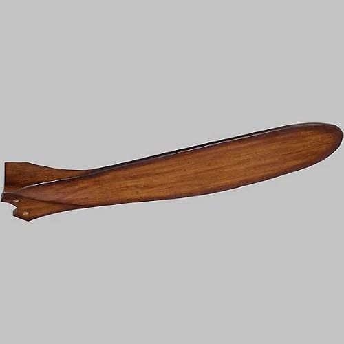 Generation Lighting 3Mavr70Bkkoa | Custom Maverick Ii Energy Star 70" Ceiling Fan With Hand Remote Control, 3 Balsa Wood Blades, Matte Black Housing With Koa Carved Wood Blades #TOP1