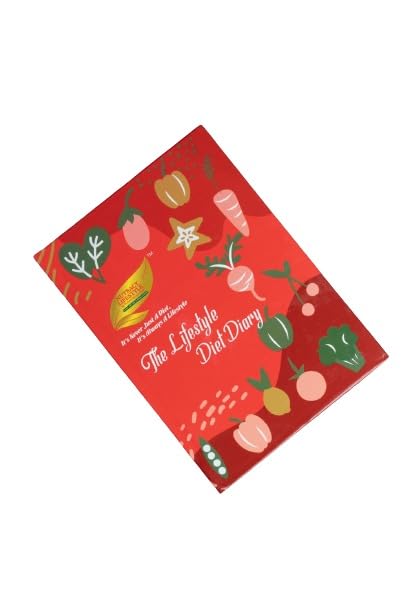 Nutracy Lifestyle Diet Diary – Gratitude & Affirmation Notebook | Daily Food Journal, Nutrition & Habit Tracker | Wellness Planner for Mindful Living | Perfect Bound Health Journal