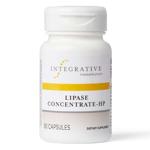 Integrative Therapeutics Lipase Concentrate-HP - Digestive Enzyme Supplement for the Digestion of Fats...
