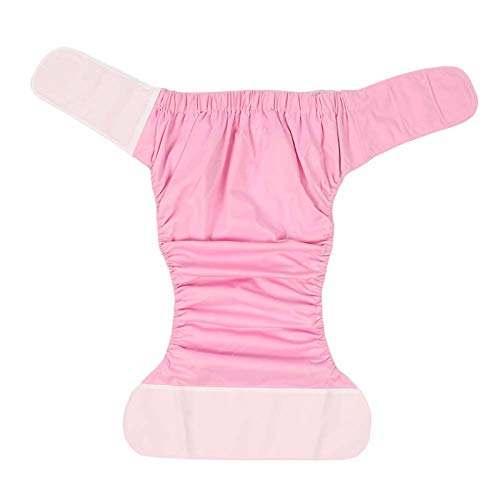 Pañales de natación para adultos, resistentes al agua, reutilizables pañales de tela para personas mayores, pañales de bolsillo (talla única)