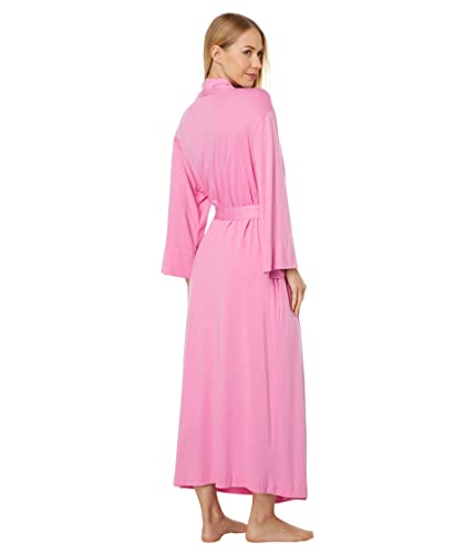 Image of Natori Shangri La Long Robe with Kimono Sleeves, Bathrobe for Women
