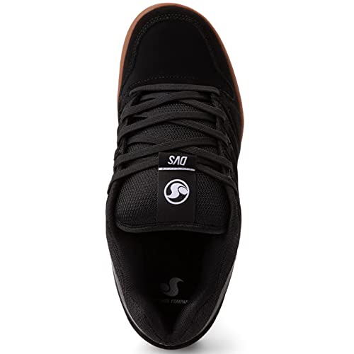 DVS Tycho Tênis de Skate Masculino, Preto/preto, 10.5