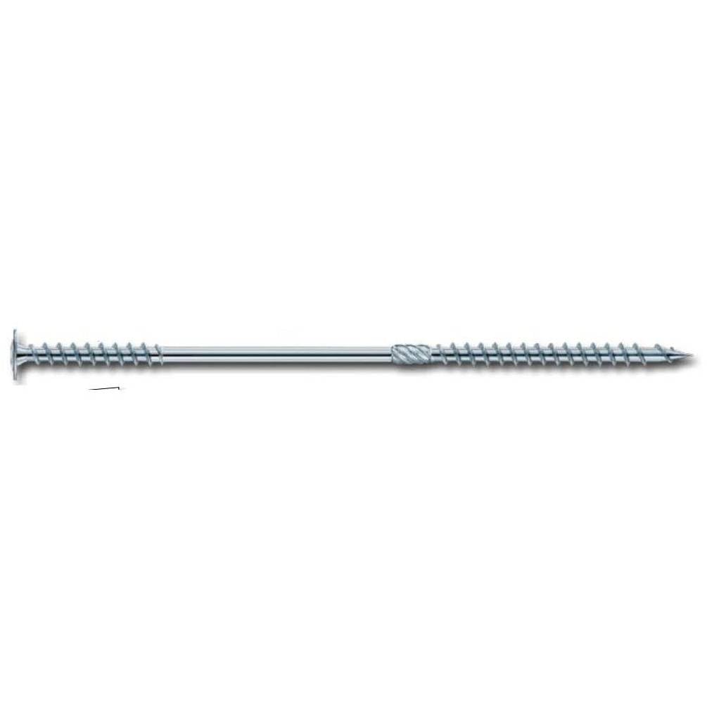 D-Work - Lote de 50 tornillos de madera con doble rosca (40 – 8 x 165 mm)