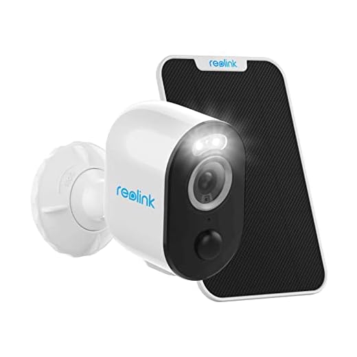 Reolink 4MP Trådlös Spotlight Batteridriven Säkerhetskamera Utomhus med Person-/Fordondetektering, 2,4/5GHZ WiFi Soldriven IP-Kamera, PIR-Sensor, Nattseende i Färg, 2-Vägsljud, Argus 3 Pro + Solpanel