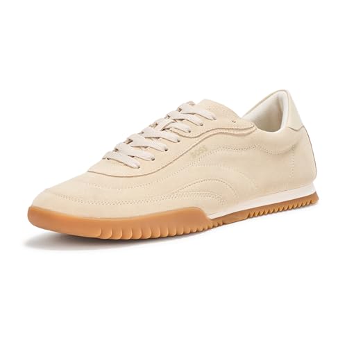 [BOSS] Xj[J[u[c Careton Low Profile Suede Sneakers Y Sand Dunes 27.0 cm