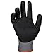 Klein Tools 60585 Work Gloves, Knit Dipped Cut Resistant ANSI A2 Nitrile Coated Gloves, HPPE Fabric, Touchscreen Capable, Large, 2-Pair