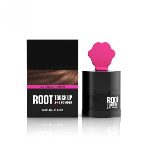 Root Touch Up Dark Brown,gowwim Root Cover Up Quick Stick,Instant Root Concealer to Cover Roots and Grays. (Med Brown) - Image 3