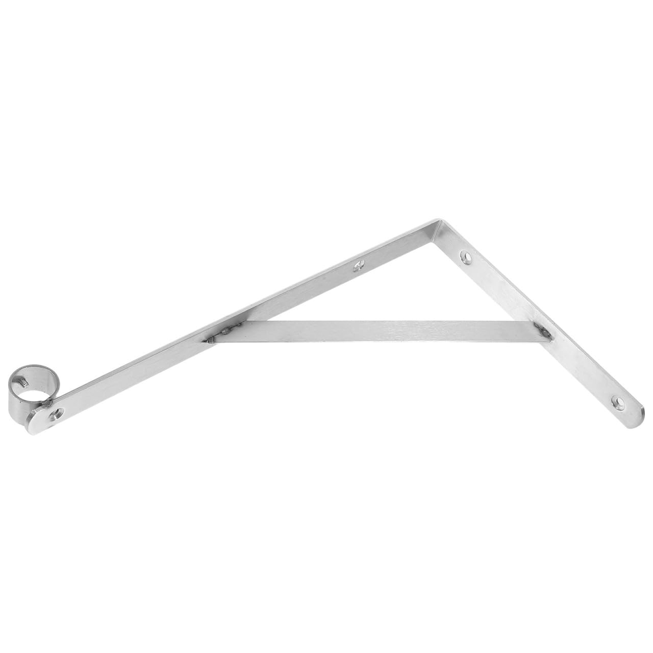 Soporte de acero inoxidable triangular TOYANDONA con diseño reforzado para vestidor