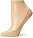 Produktbild HUE Damen Low Cut Shade Match Liner Sock with Heel Gel Tab Innensocken, cremefarben, Medium-Large