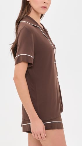 Image of Eberjey Gisele Rib Relaxed Short PJ Set