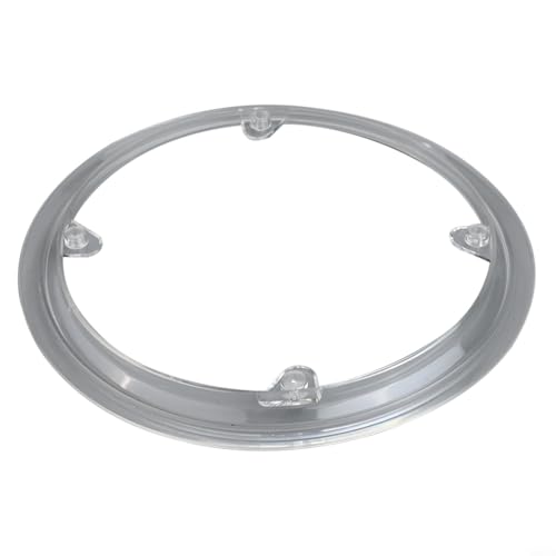 Honseadek 42T Protector de plato de 4 agujeros 9.7-10.7 PCD Guard Cubierta de cadena de una sola velocidad MTB Dirt Jump Crankset Protector Shield (transparente)