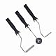 FRP Bubble Roller Fiberglas Roller Tools Kit Aluminiumlegierung Roller Set Ergonomischer ABS-Griff Kraftsparend für Faserverstärkte Kunststoffe (3-teiliges Set)