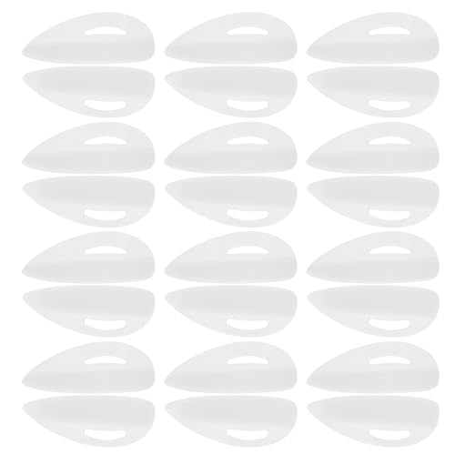 PHENOFICE 40個シリコーン製アイパッド アイラッシュパーマ用再利用可能アイパッチ 耐久性柔軟性 アイラッシュエクステンション用保護シール