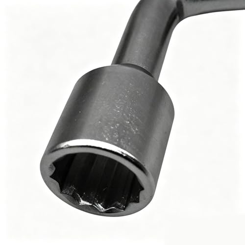 Llave inglesa en L para aflojar tornillos oxidados en el mantenimiento de coches 7