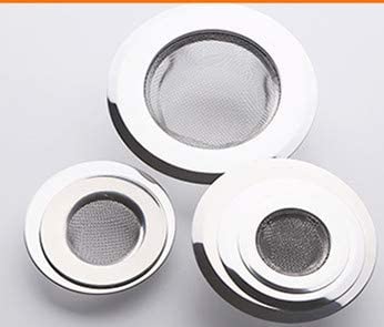Tapones para desagüe de ducha set x4, filtro de lavabo miniatura 3