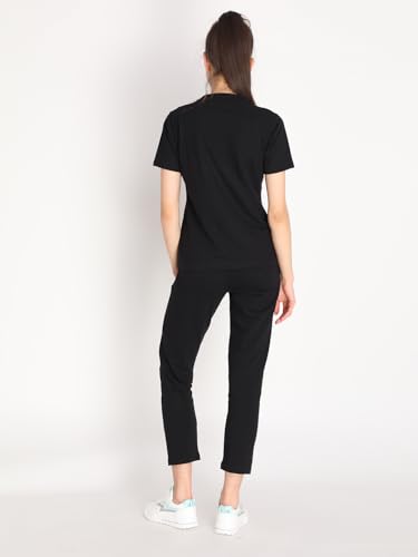 Image of CHKOKKO Casual Co ord Set For Women Stylish Summer Wear Cord Half Sleeves Round Neck Track Suit Coords Travelling Outfit Western Ladies Co ords