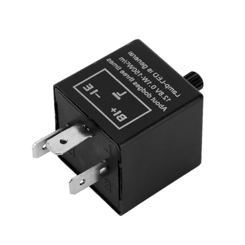 Relais stroboscopique réglable 12V 3 broches relais de clignotant LED