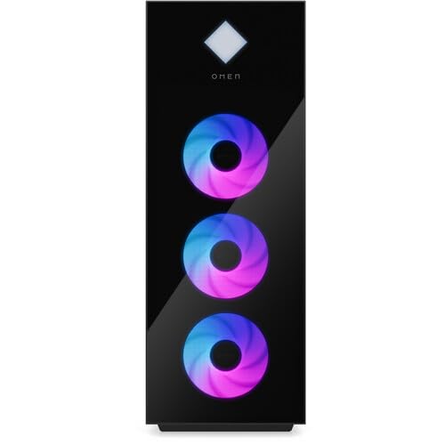 Image of HP OMEN 45L Gaming Desktop PC (Intel Ultra 9-285K, GeForce RTX 5090 32GB GDDR7, 64GB DDR5, 8TB PCIe SSD, RGB Fans, 360mm AIO, 1200W PSU, WiFi 6E, Bluetooth 5.3, RJ-45, Win 11 Pro)
