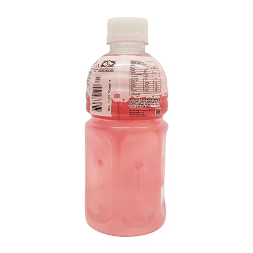 Mogu Mogu Multi Flavour Juice Drink with Nata de Coco Jelly 320ml (Pack of 6) | Refreshing Tropical Thai-Made Sip & Chew Beverage.