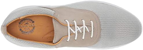 Driver Club USA Womens Leather Greenville Extralight Sneaker Loafer, Grey Nubuck/Fabric, 11 | Image 4