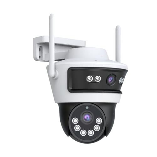 Image of Smart 4G Linkage 2Mp+2Mp Pan-Tilt Zoom CCTV Camera, Outdoor Indoor Security Camera, Water Proof, 2 Way Talk, Cloud Storage, Motion Detect, Supports SD Card Up to 256 GB, Night Vision