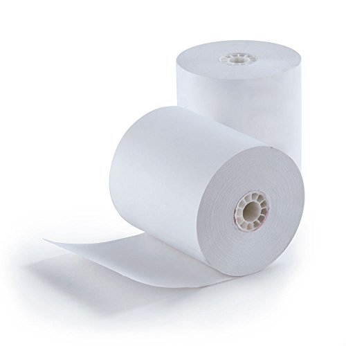 3-1/8 x 230', 1-Ply Thermal Paper 50 Rolls BPA Free