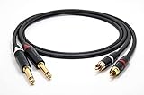 Das Kabel wird in Japan von Mogami gefertigt und in Deutschland von enoaudio einzeln konfektioniert