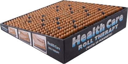 Image of Acupressure Magnetic Health Care Roller With 20 Magnets Foot Massager For Pain Relief Easy To Use Anytime Anywhere Relaxation Therapy Roller Body Massager (Brown)