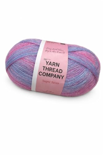 Image of 3 Ply Knitting Wool Yarn, Supersoft Hand Knitting Wool for Craft, Crochet, Amigurumi, Embroidery (Shade e)