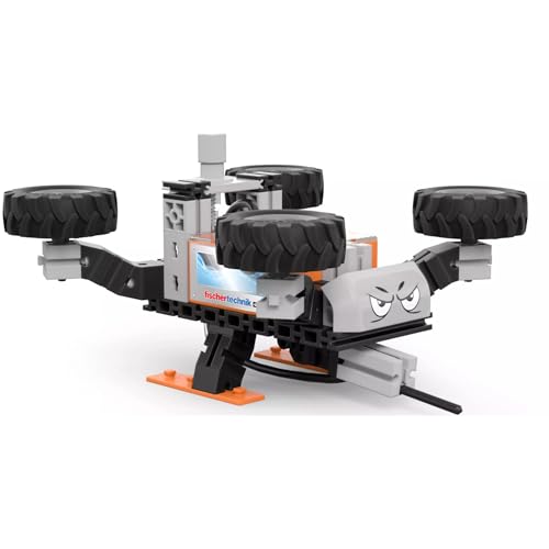 Fischertechnik Junior Pro 576100 – Giocattolo Da Costruzione Per Bambini, 7 Modelli Tra Cui Un Camion Dei Pompieri, Dai 5 Anni, Arancione - 7