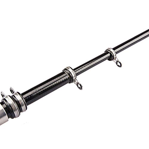 Vara de pescar, posicionamento de seção longa, vara de pesca de carbono, vara de pesca - azul 3,6 m