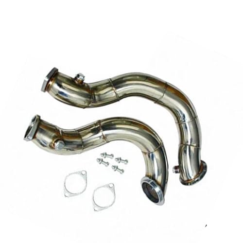 Downpipe N54B30 para escape de alto rendimiento en BMW 135i y 335i E92 3