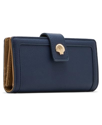 Anne Klein Shell Continental Wallet, Midnight4