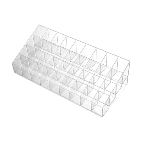 Perfk 口紅オーガナイザー 口紅ホルダーケース メイクアップオーガナイザー 口紅ケース 化粧品ディスプレイケース リップグロス チャップスティック 引き出し用, 36 スロット