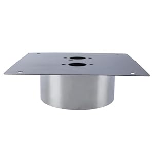 Orivin 60 mm hohe Montagehalterung für Dieselheizung aus Edelstahl (20 x 18 cm) – für Turret Planar Parking und Standheizung