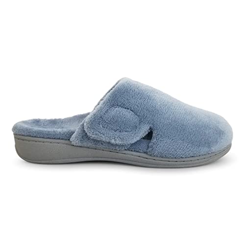 Image of Vionic Women's Gemma Mule Slipper - Comfortable Spa House Slippers that Include Three-Zone Comfort with Orthotic Insole Arch Support, Soft House Shoes for Ladies
