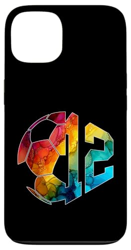NUMBER 12 YEARS FOOTBALL 12TH BIRTHDAY �X�}�z�P�[�X iPhone 13 �p