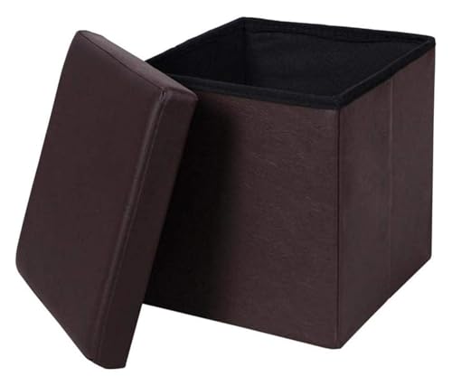 Boîte à jouets cube marron pour optimiser la chambre enfant - 2