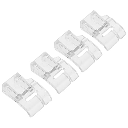 Lurrose 4pcs Low Shank Presser Feet para máquina de coser miniatura 1