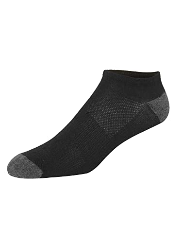 Image of Hanes Men's Socks, Active Cool X-temp Lightweight Moisture-wicking Cushioned Ankle, Crew and No Show, 12 and 14 Pair Packs