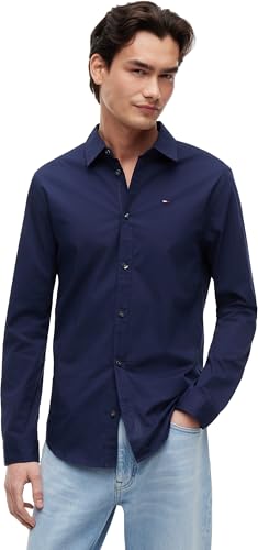 Tommy Jeans Tjm Original Stretch Shirt Dm0dm04405, Camicia a...