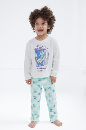 Image of Disney Boys' Loungewear Waffle Knit Sweatshirt and Pants Set for Baby & Kids