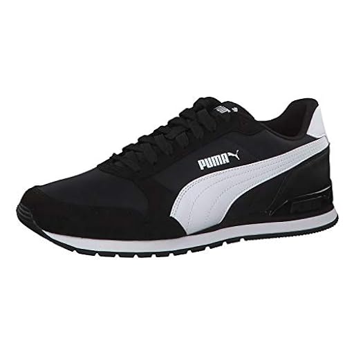 PUMA Unisex ST Runner v2 NL Sneakers, Puma Black-Puma White, 42 EU | Ya disponible en tu tienda friki favorita! En mundofriki.es!