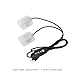 USB-Vibrationsmotor mit 3 Geschwindigkeiten, 5-V-Massagemotor für Massagekissen, Lordosenstütze, Sitzkissen-Vibrationszubehör mit 1,1 M Kabel, Passt für USB-Anschluss, Powerbank,