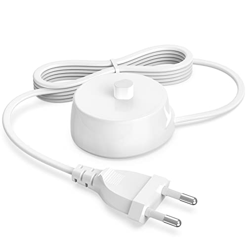 Chargeur de Brosse à Dents Electrique 3757 pour Oral-B Pro 600 1000 4000 5000 7000, Genius 8000 8900 9900 8000N 9000N, Smart 5000 4000 6000 7000, Toothbrush Charger Remplacement Braun 3709 3756 Cover