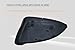 TKPUFR Right Passenger Side Mirror Cover Cap Compatible with VW Golf7 Golf 7 MK7 GTi Glossy Black