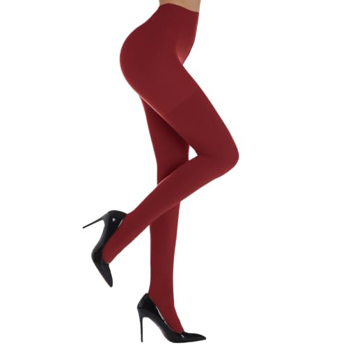 Image of YAGAXI Opaque Control Top Pantyhose for Women High Waist 70D Women's Tights