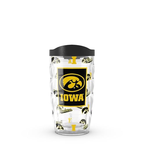 Tervis Iowa Hawkeyes - Overtime Made in USA Double Walled Insulated Tumbler Travel Cup Keeps Drinks Cold & Hot 10oz Classic