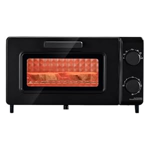 【Amazon.co.jp限定】アイリスオーヤマ オーブントースター 2枚焼き 温度調整無段階 1200w トレー付き タイ...